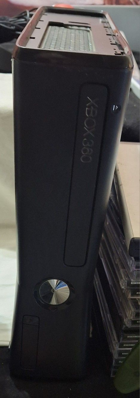 Black Xbox 360 System With 250gb Hdd System Only
