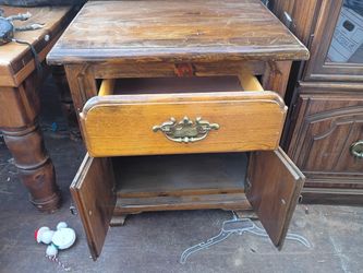 Nice Sturdy Night Side Table Available