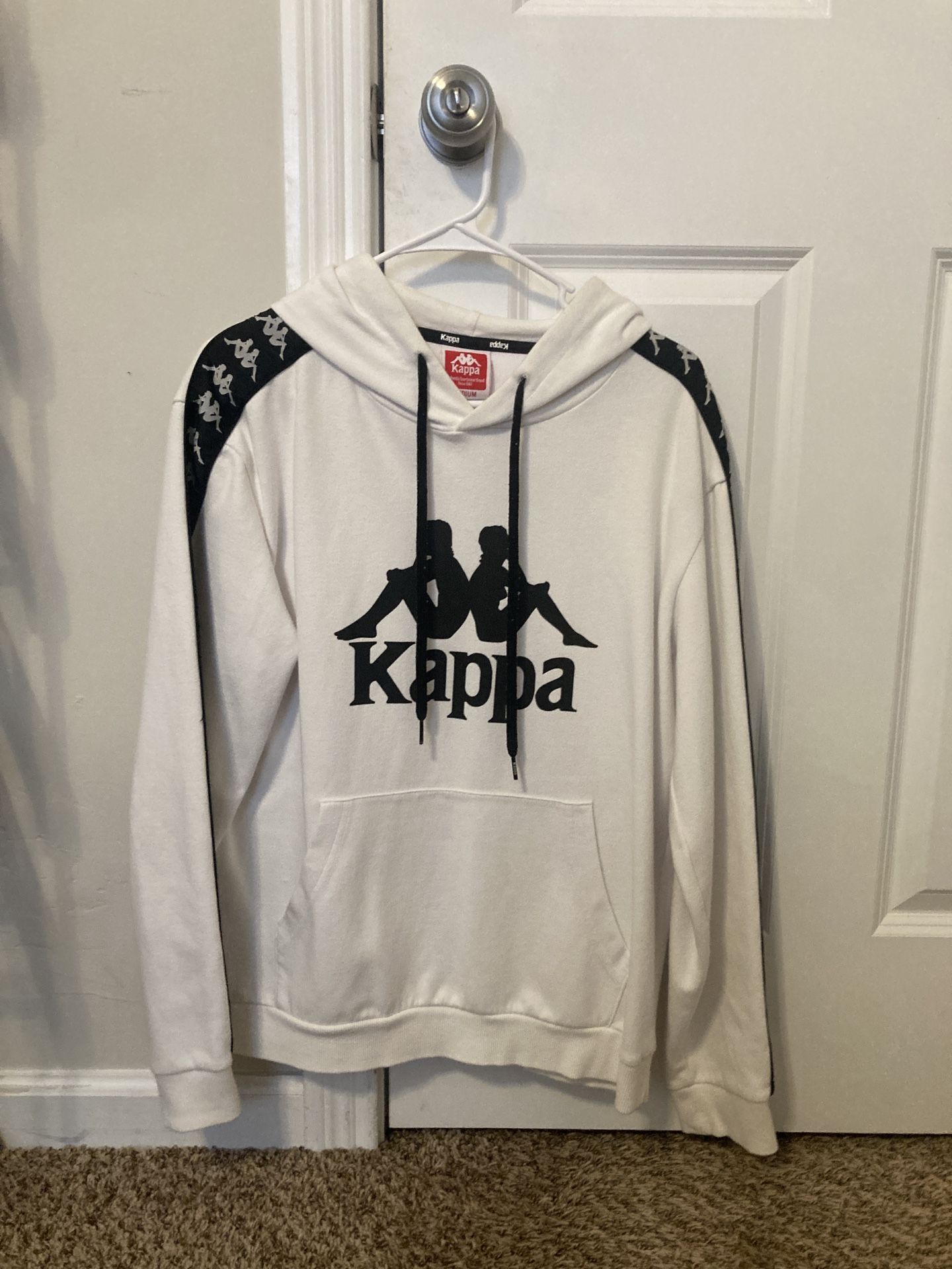 Kappa White Sweatshirt Size Medium