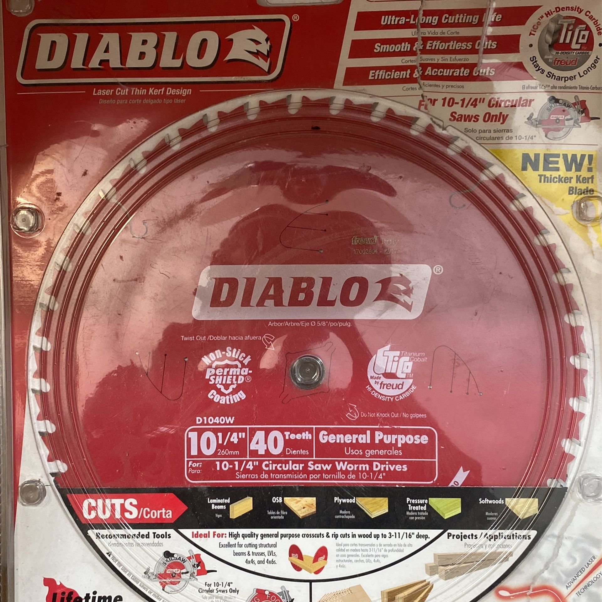 10 1/4 Circular Saw Blade