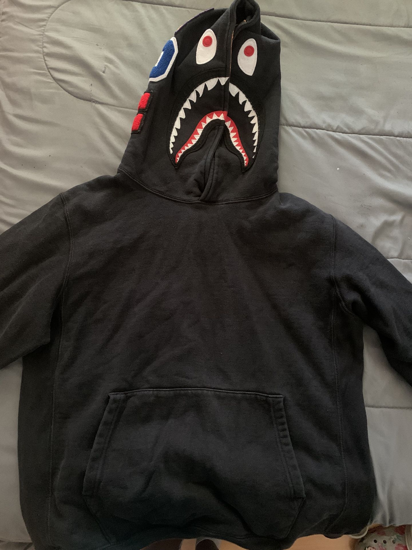 Black BAPE Hoodie (REAL) Size Large $300