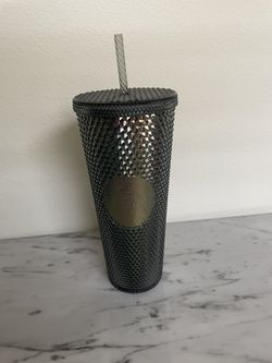 Starbucks Black Iridescent Studded