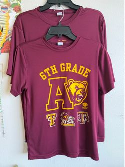 Austin middle school 6th grade shirts