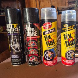 Tire emergency fix flat sensor safe.