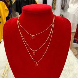 Gold Plated Copper Necklaces 