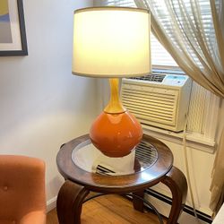 End Table And Mid Century Modern Lamp $100 