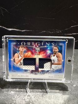 Panini NIL Origins Dual Swatches Mullins/Karaban #38/49