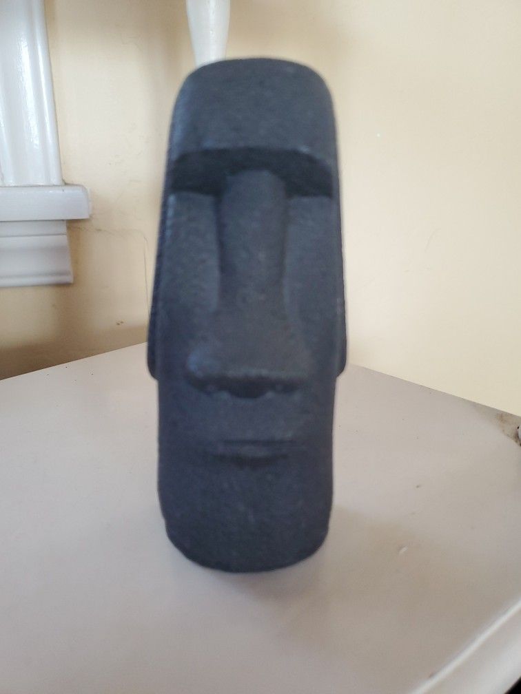 Vintage Coco Joe Hawaii Lava Stone Souvenir Head Figurine