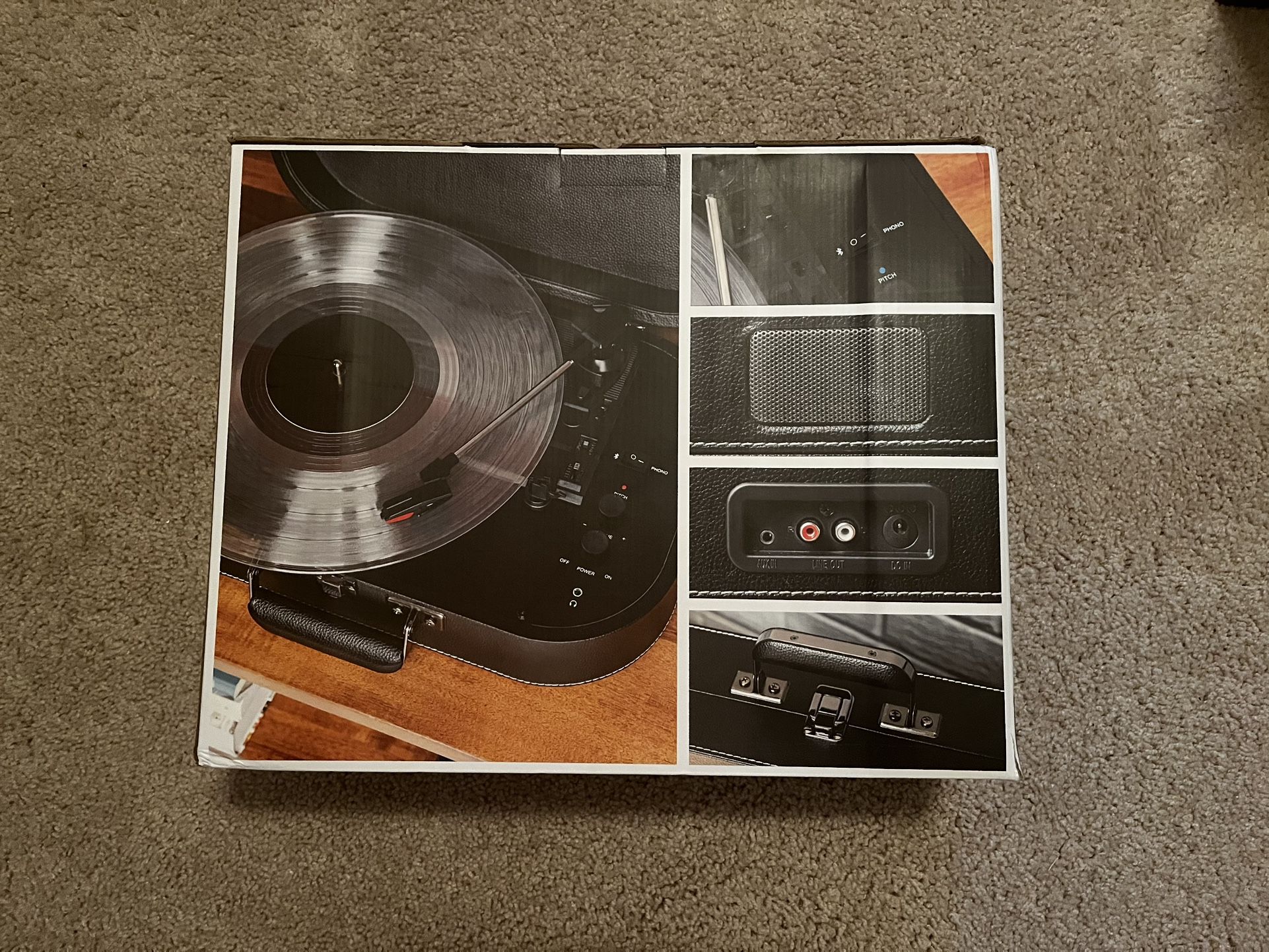 Crosley Discovery speed Portable Bluetooth Turntable Record Player