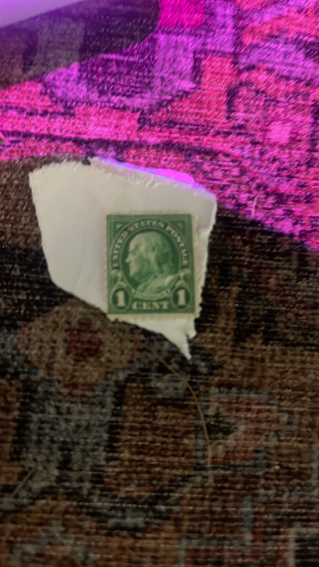 Ben Franklin 1 Cent Stamp