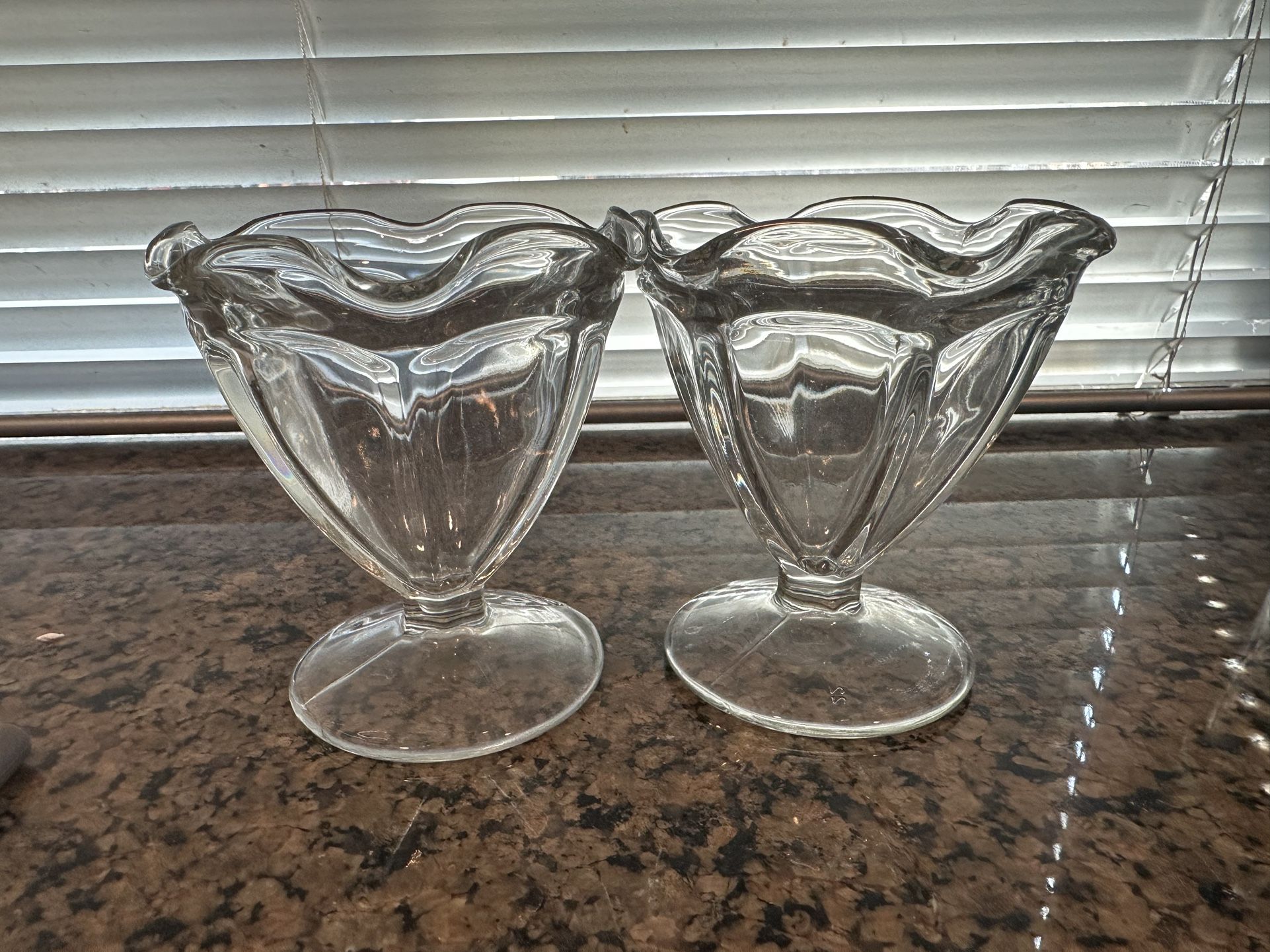 Vintage Ice Cream Dishes