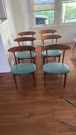 Mid-century modern dining chairs