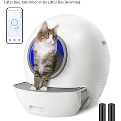 Self Cleaning Cat Litter Box WiFi App Control