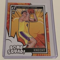Dalton Knecht Bomb Squad Rookie Card