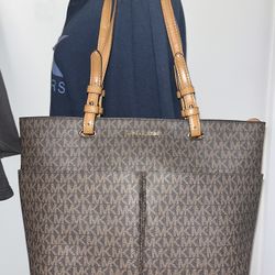 Michael Kors Bedford Medium Logo Tote Bag