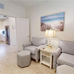 Coastal Chair Pair and End Table