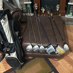Golf Clubs and Golf Bag