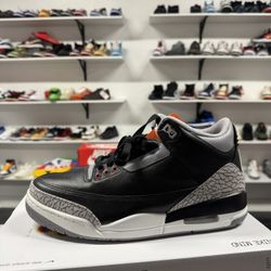 Jordan 3 Black Cement 
