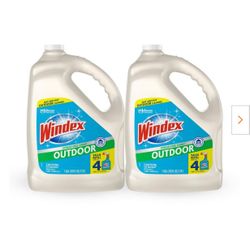New 128 fl. oz. Outdoor Glass Cleaner Refill Combo (2-Pack)