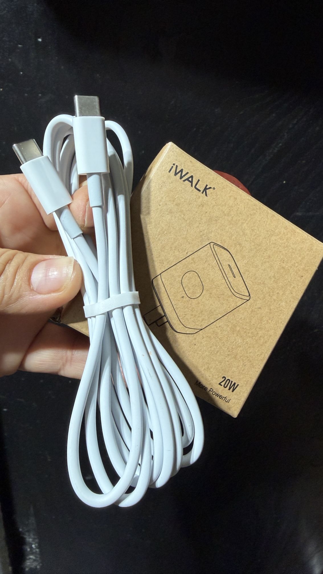 Type c To Type c Cable Charger 6ft With Adapter Charger