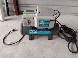 Pro 4000 2 gallon air compressor
