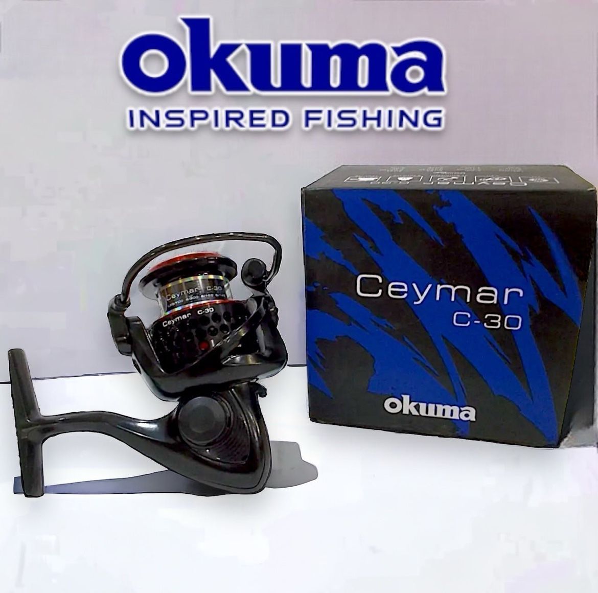 NEW Okuma C-30 Ceymar Graphite Lightweight All Purpose 8BB Spinning Reel For Fishing Rod 
