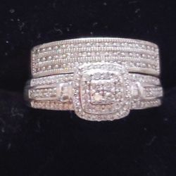 Wedding Ring Set-Reduce Pricing 