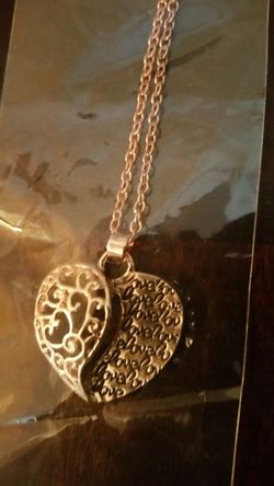 New necklaces gold & rose gold
