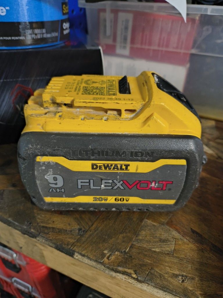 DeWalt 20/60 Volt 9ah