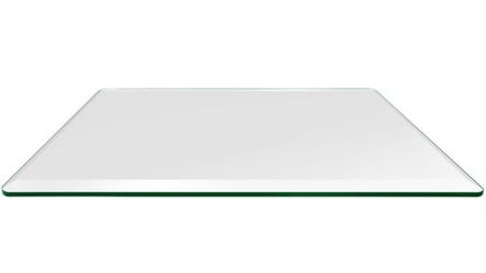 30x60” 3/4 Thick Rectangular Glass Table Top With 1” Bevel