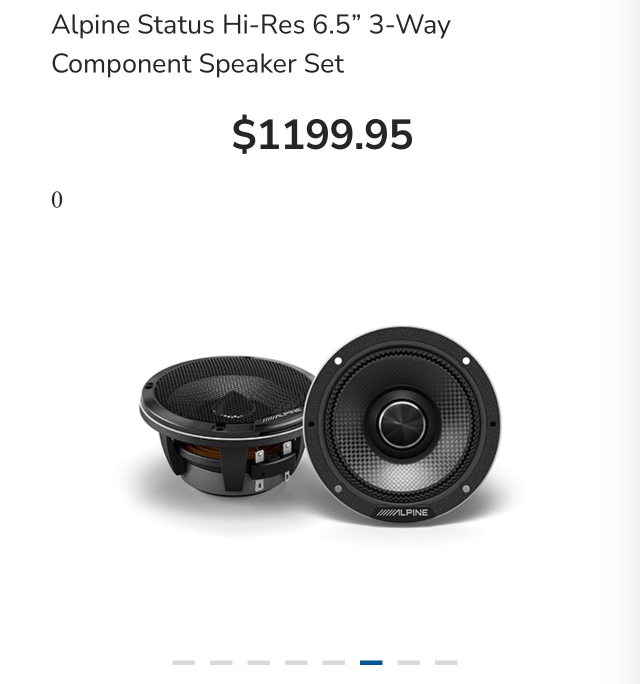 Alpine status Midrange Car audio 