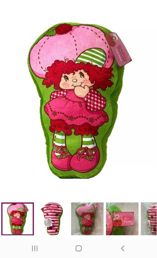 Vintage Strawberry Shortcake Plush