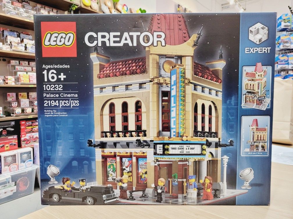 Lego Creator Palace Cinema 2194pcs 10232 Retired Sealed
