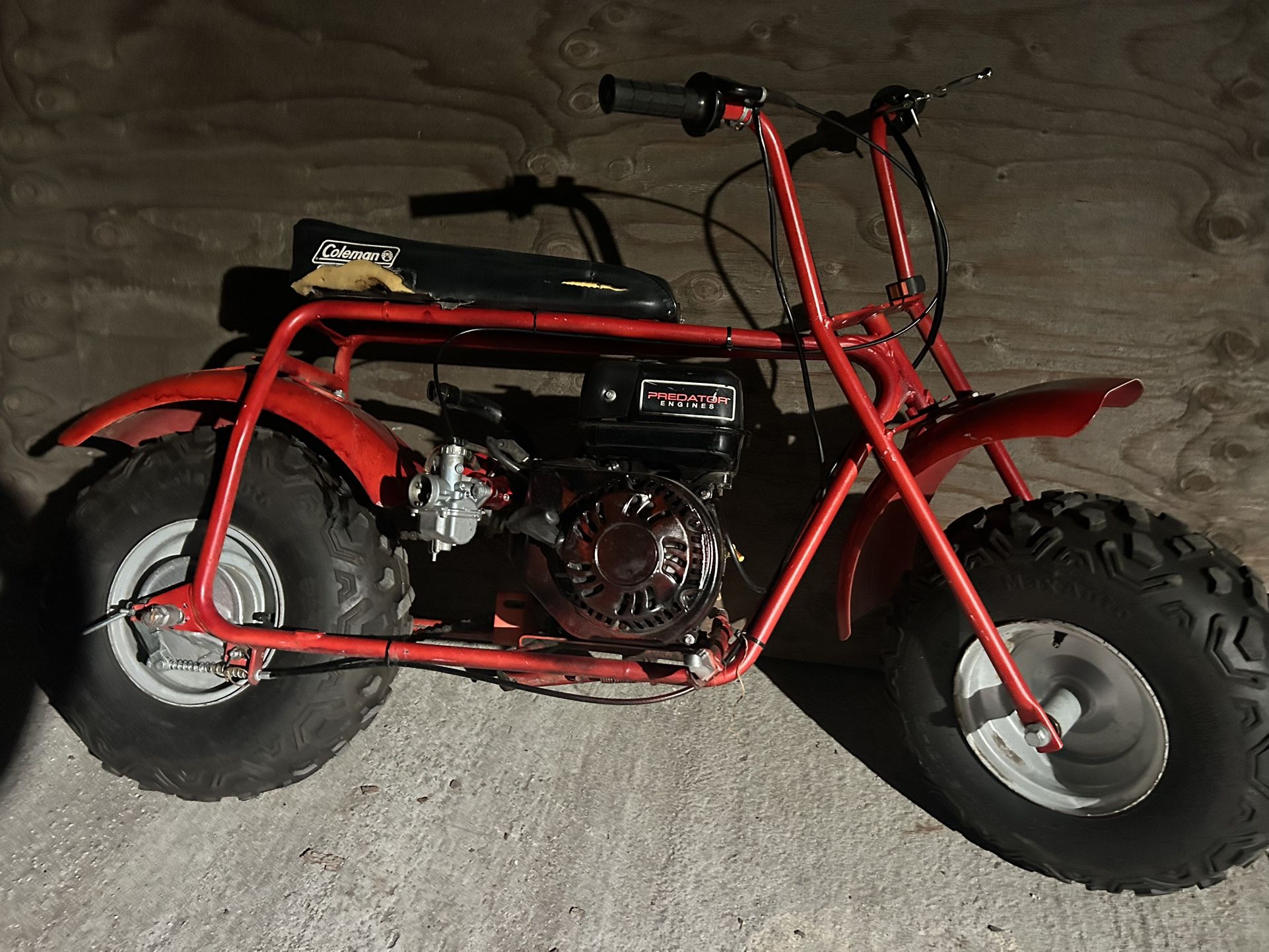 Coleman, Mini Bike Frame Predator 212