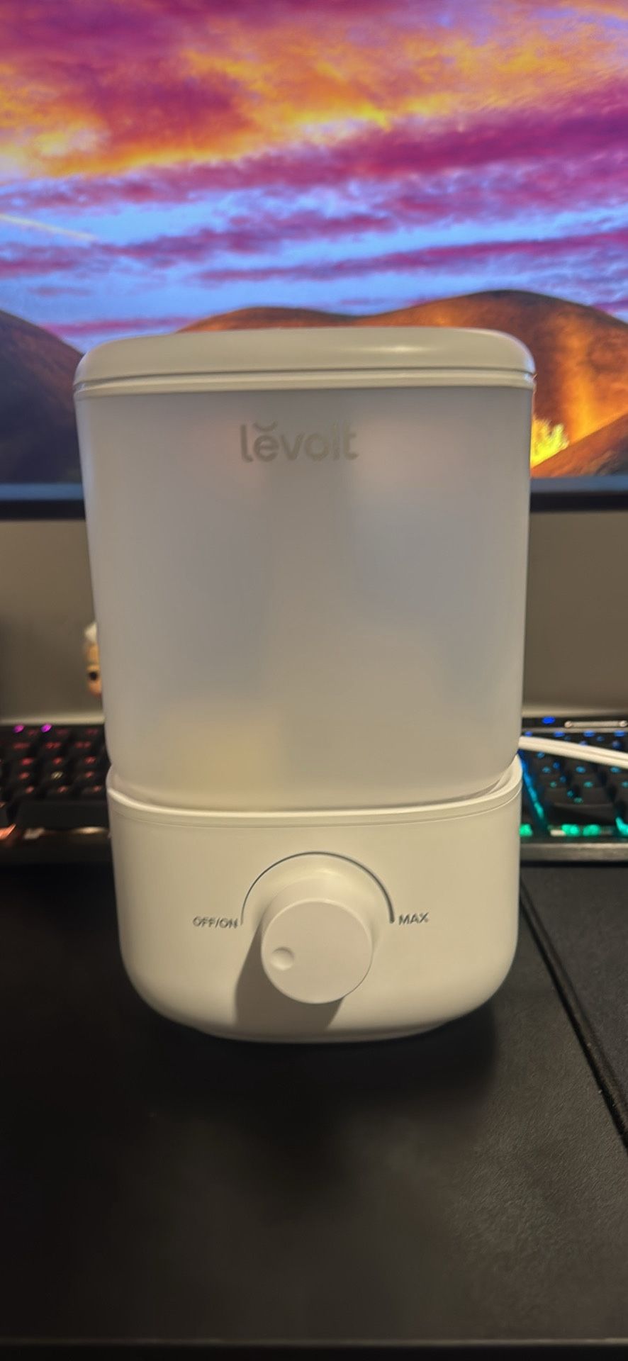 LEVOIT Top Fill Humidifiers for Bedroom, 2.5L