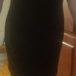LITTLE BLACK VELVET DRESS!!