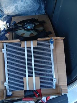 Honda Ventilador Y Radiador De Aire Acondicionad0