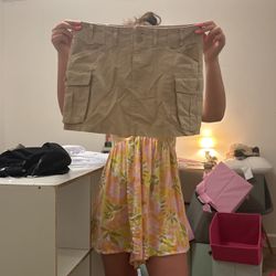 Brandy Melville Cargo Skirt