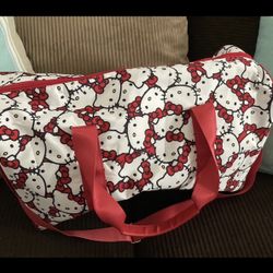 Hello Kitty Duffle Bag 