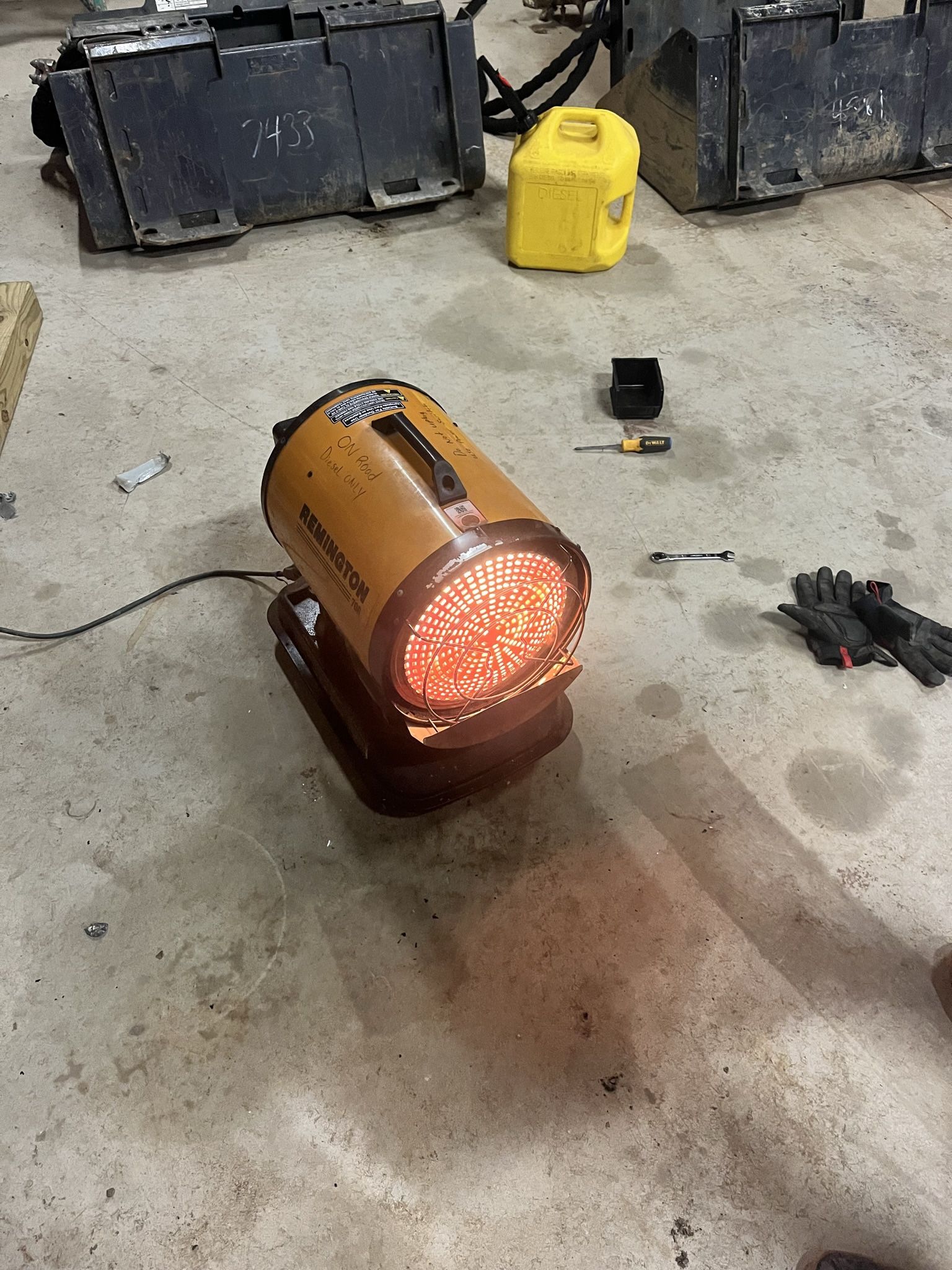 Remington 70R Kerosene or Diesel Heater
