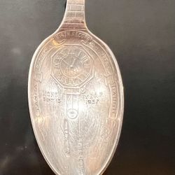 Sterling Birth Record Spoon “ Bonnie Baugh” 09/15/1957