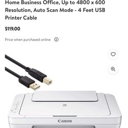 Canon Pixma MG2522 All In One Printer Etc. 
