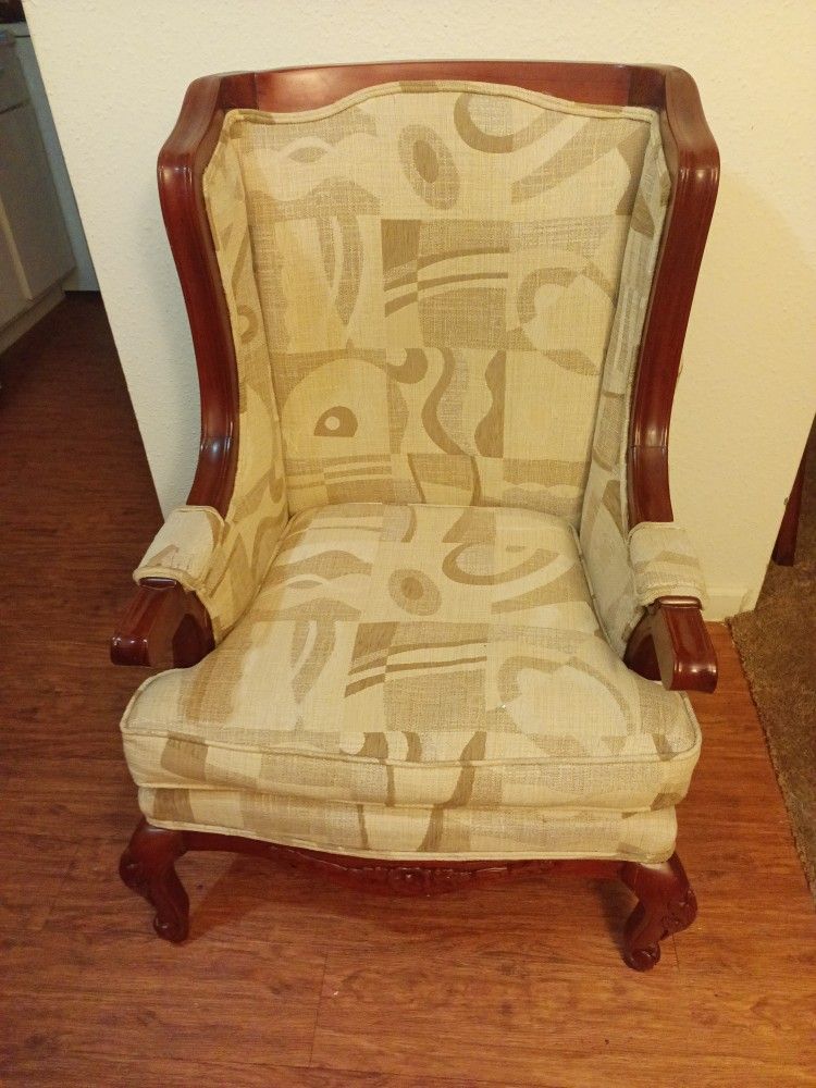 Two Beautiful Antique Chairs In Great Physical Condition 
