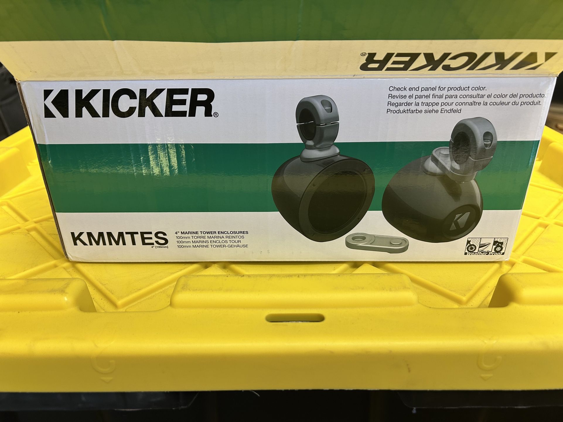 Kicker Marine Tweeter Speaker Enclosures
