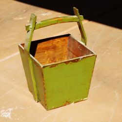 Wooden Decorative Bucket