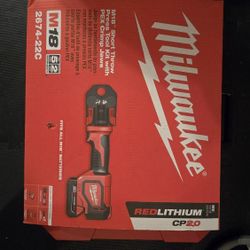 Milwaukee M18 Short Throw Press Tool Kit With PEX crimp Jaws