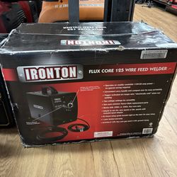 Ironton Flux Core 125 Wire Feed Welder 201830