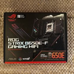 ASUS ROG Strix B650E-F Gaming WiFi Am5 (LGA1718) Ryzen 7000 Motherboard 