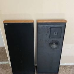 Vintage Pair DCM Time Frame TimeFrame TF-600 Speakers