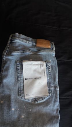 light blue purple jeans size 38